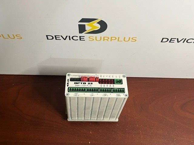 OPTO 22 SNAP-LCSX-PLUS CONTROLLER W/ FOUR COM PORTS