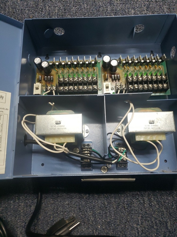 MG Electronics DPS-12DC-16 16 Camera Power Supply