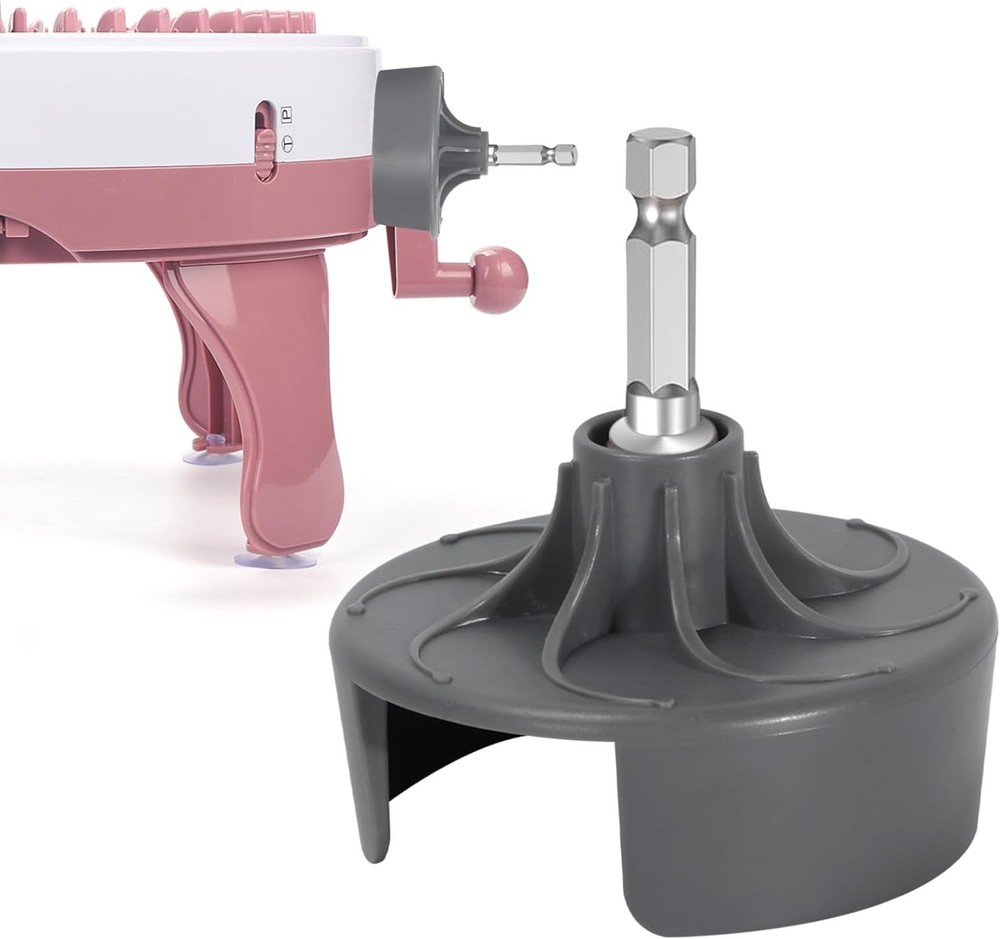 Knitting Machine Adapter, Quick Knit Replaceable Crochet Machine Adapter with...