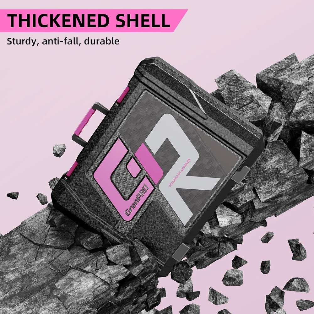 Comprehensive 188PC Pink Tool Set - Lightweight & Durable Home Repair Kit