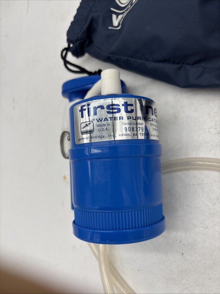 First Need Portable Water Purifier Microfilter Filter Pump Purification System