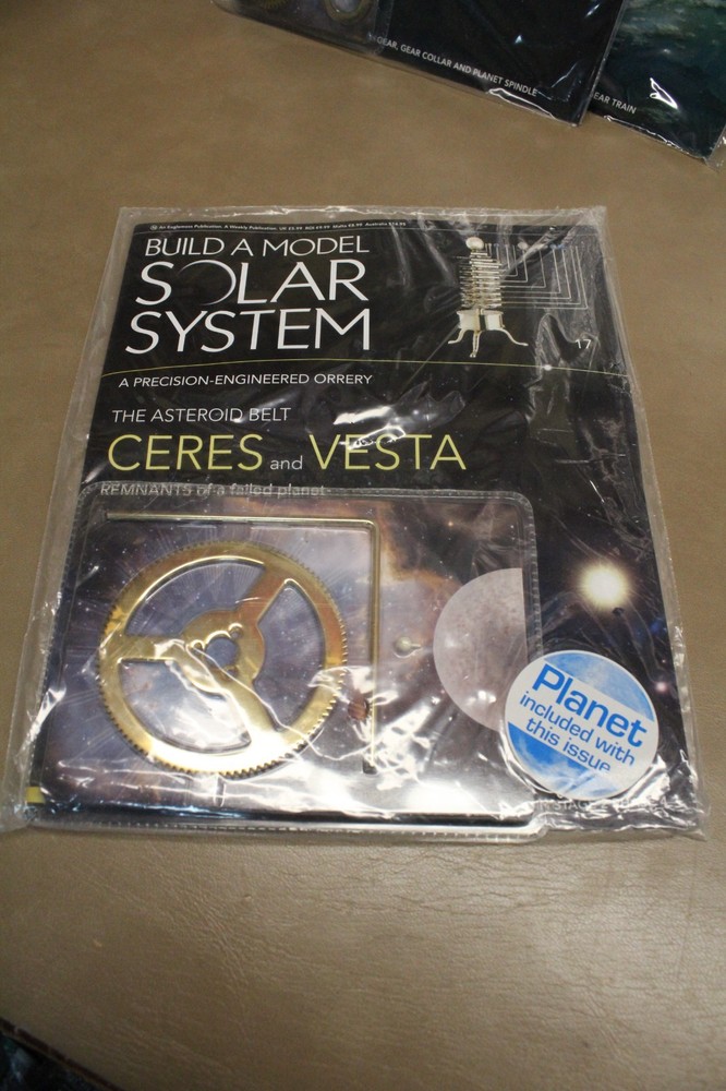 Build A Precision Mechanical Solar System by Eaglemoss Sealed Issues #15-20