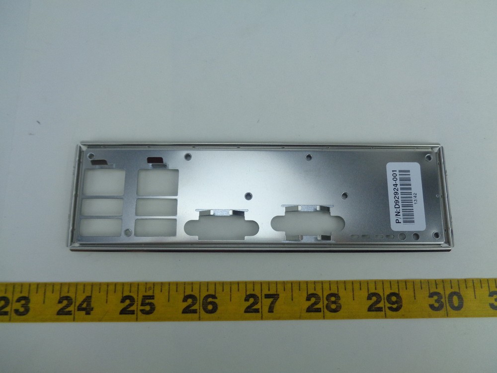 New IO Shield Assembly Panel P/N D92924-001 Computer Component Cover SKU B T
