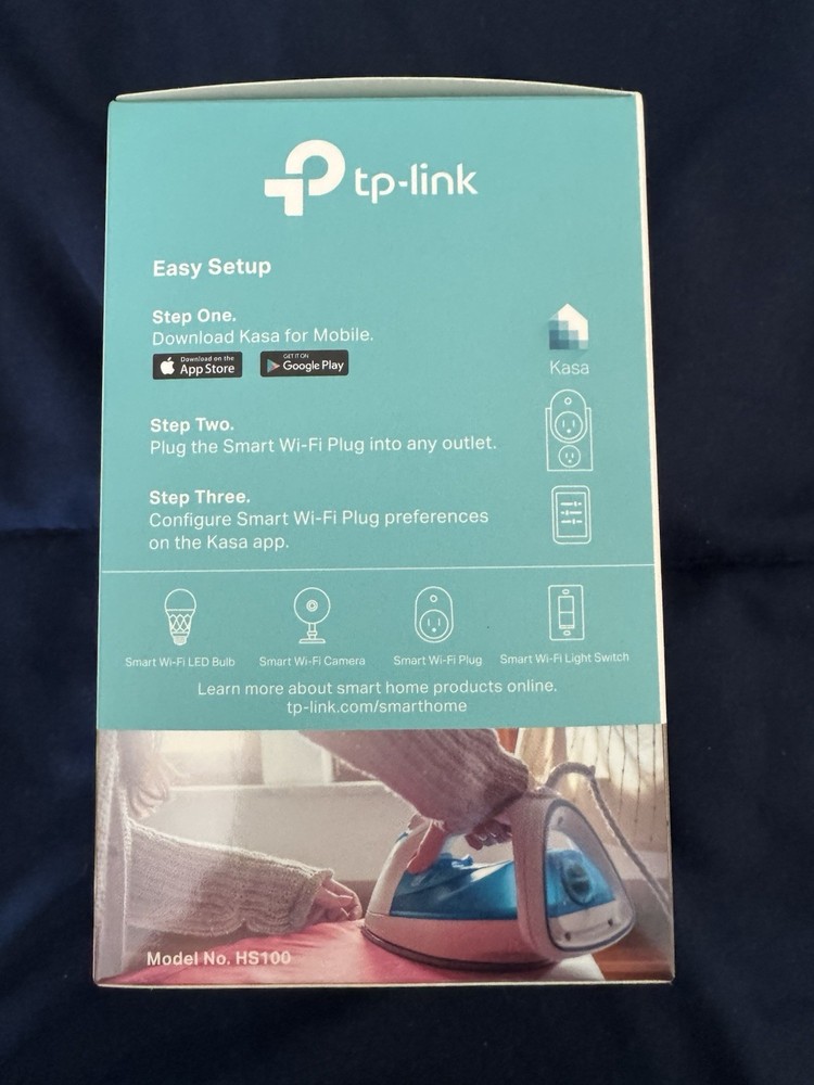 TP-Link HS100 Smart Wi-Fi Plug US, Alexa & Google Assistant Compatible