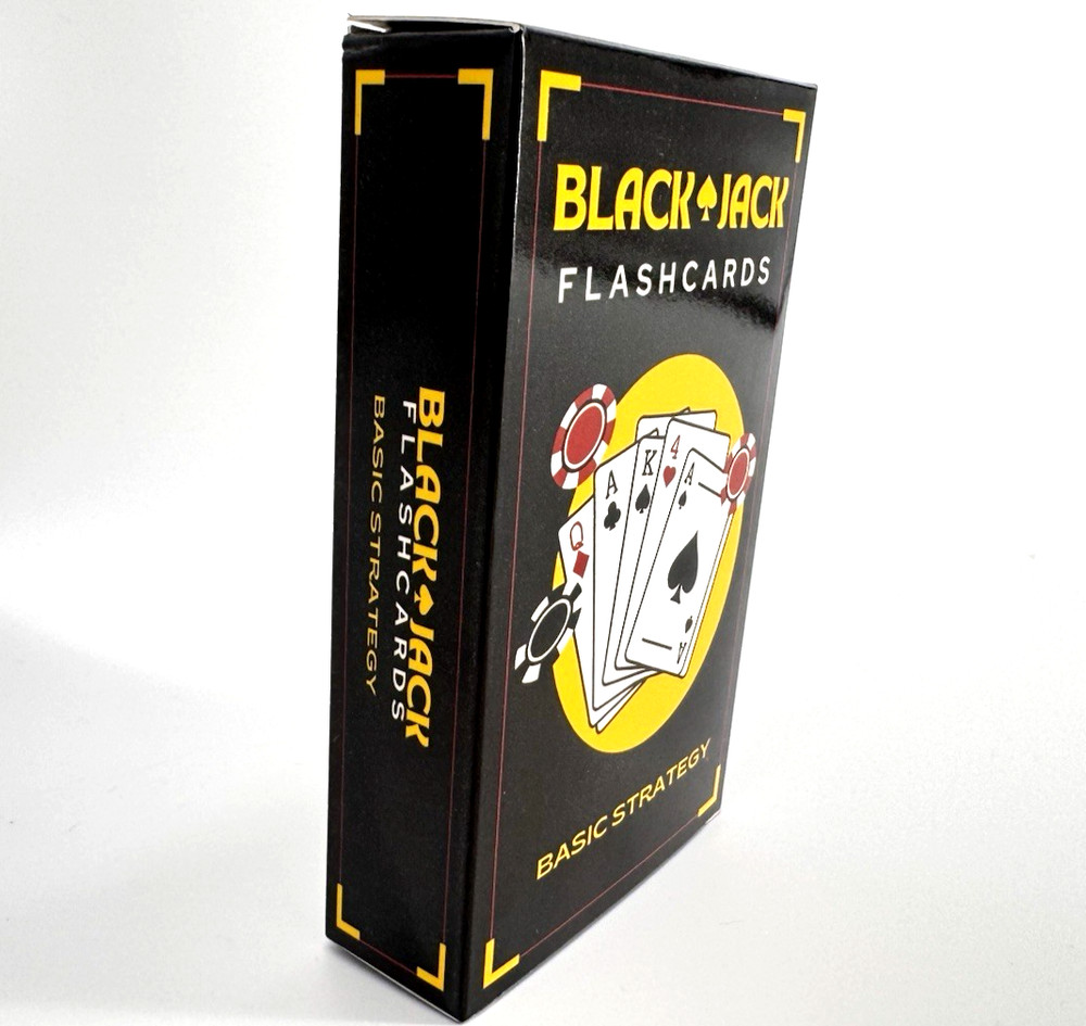 Blackjack Basic Strategy Flashcards – Beginner Casino Game Learning Cards NEW