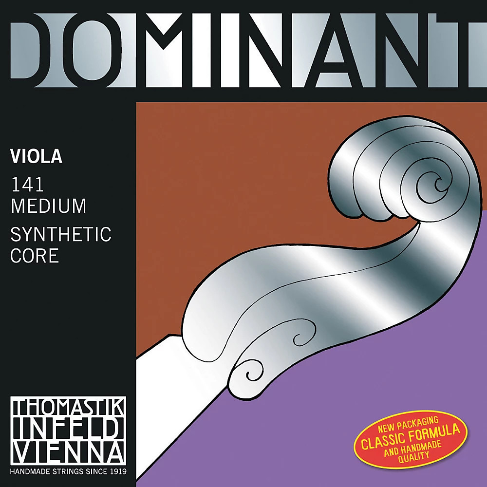 Dominant Viola String 15+ in. G String, Silver
