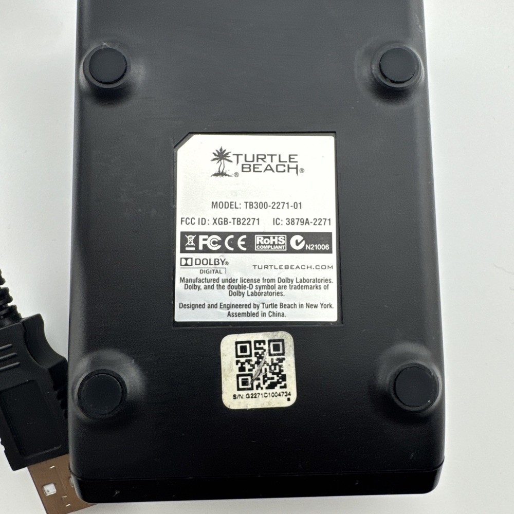 Turtle Beach Wireless USB Reciever Model TB300-2271-01