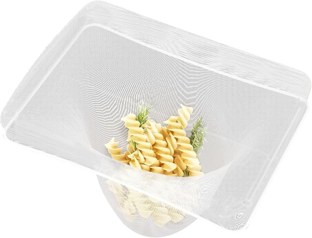 100pcs White Kitchen Sink Strainer Bags Not Include Strainer)