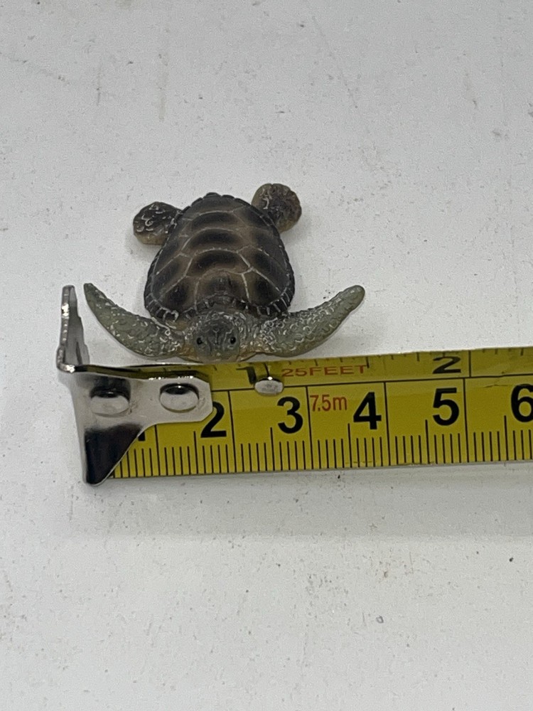 Miniature Ceramic Resin? Sea Turtle Figurine