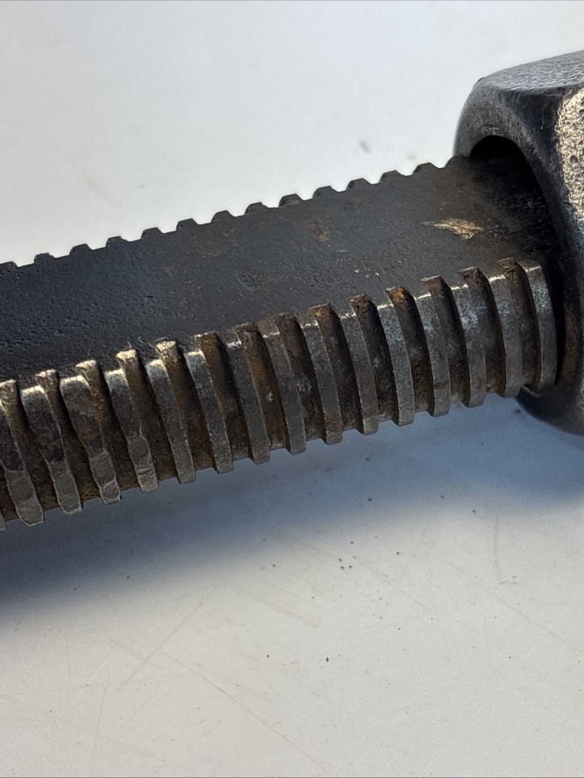 Antique Bemis & Call Co NYC Railroad Springfield Mass 18” Adjustable Wrench