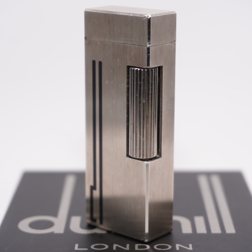 Limited edition item Dunhill lighter stainless d pattern_Ultrasonically cleaned