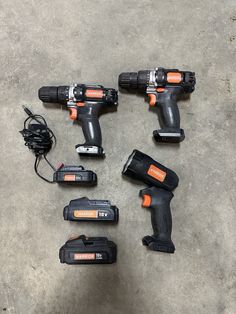 Warrior Power Tools W/ Dewalt Case