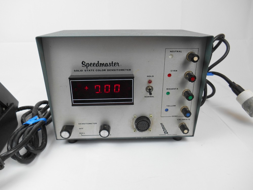 Eseco Speedmaster Reflection Densitometer Model R-75D + Check Plaques
