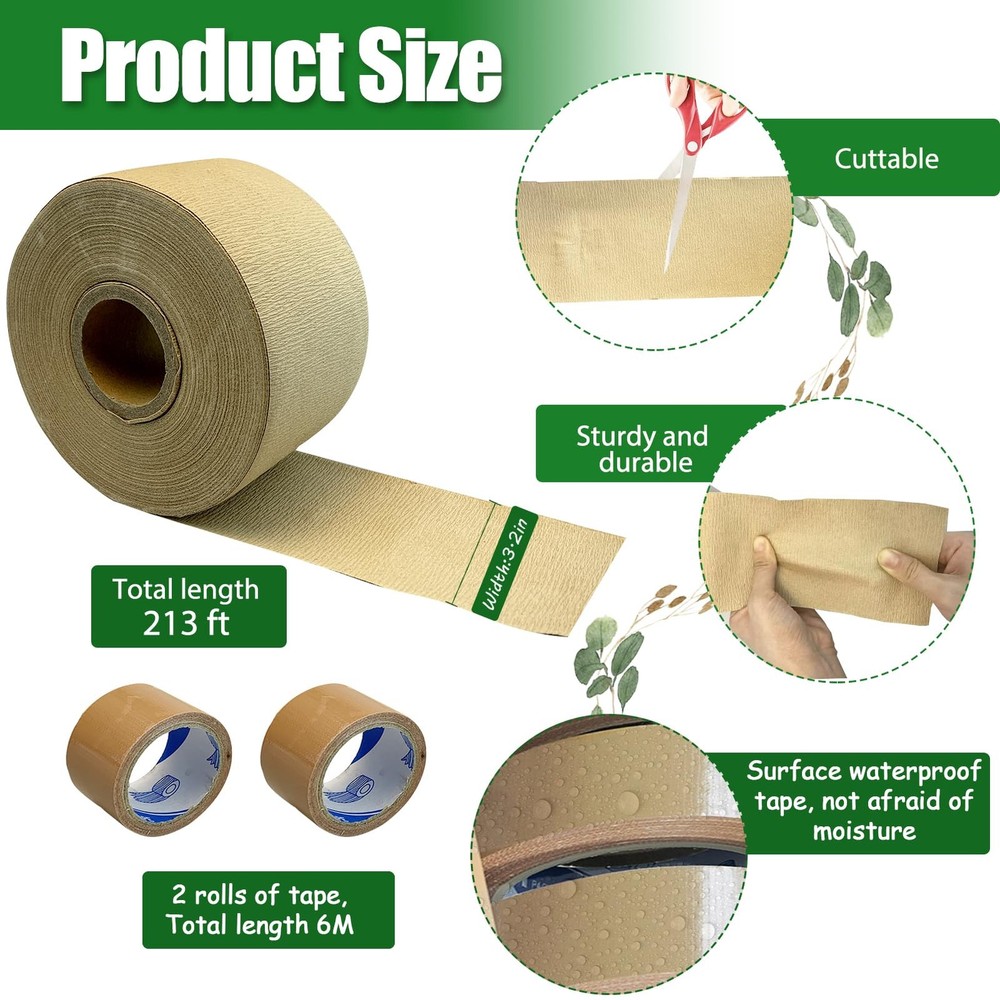 213 ft Tree Wrap 3.93 in Weatherproof Bark & Trunk Protector with Tape