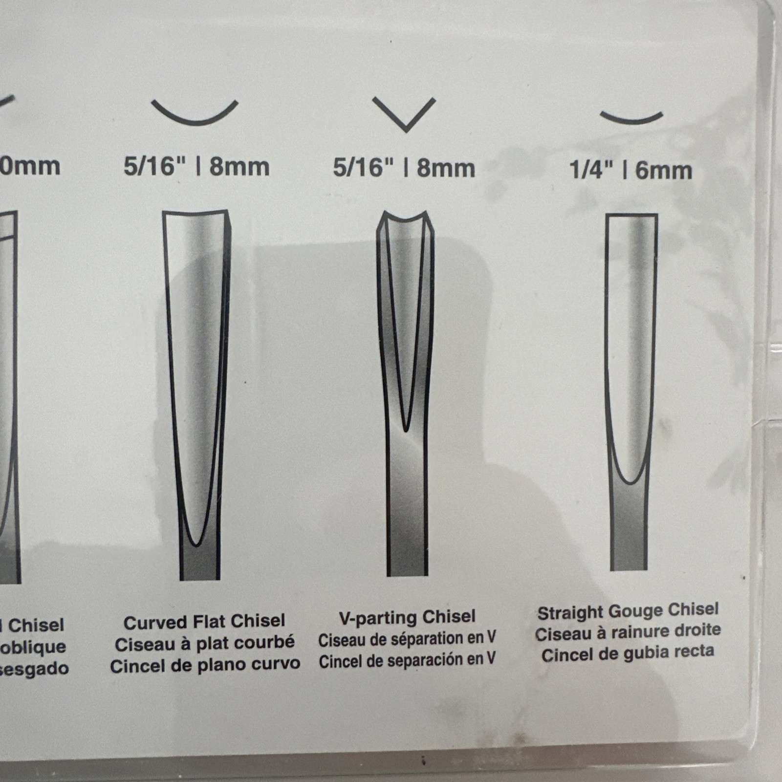 Jorgensen Wood Carving Tools 6 Pc Basic Wood Carving Set Acetate Handle - New