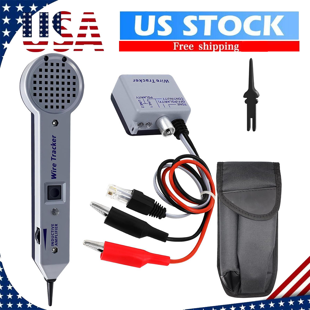 Tone Generator Kit, Wire Tracer Electrical Circuit Tester, 200EP Cable Toner US