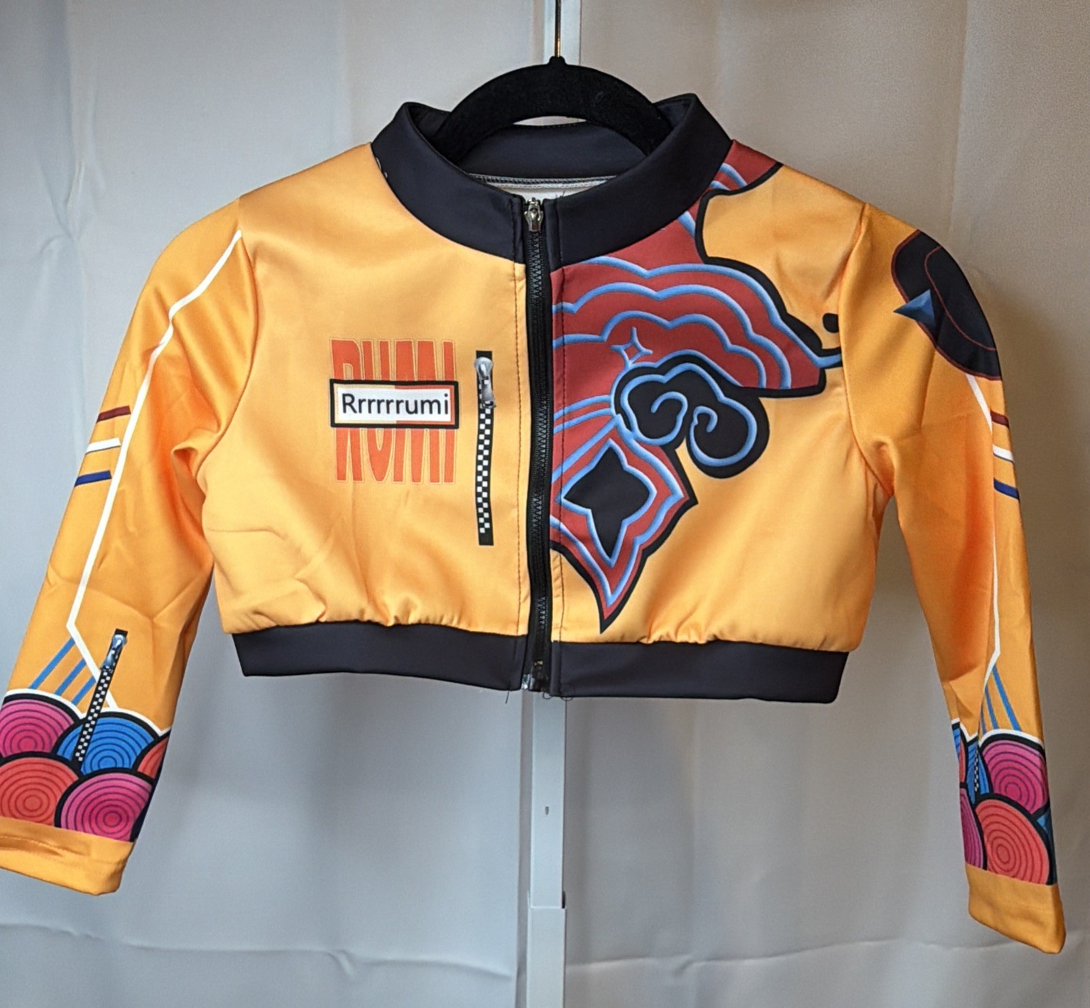 Kpop Demon Hunters Rumi Cosplay Costume Small 2 Pieces - Jacket and Shorts New