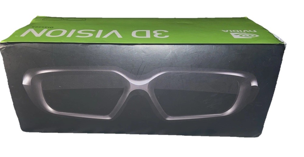 NVIDIA 3D Vision Wireless Glasses Active Shutter Model 942-10701-0001-002