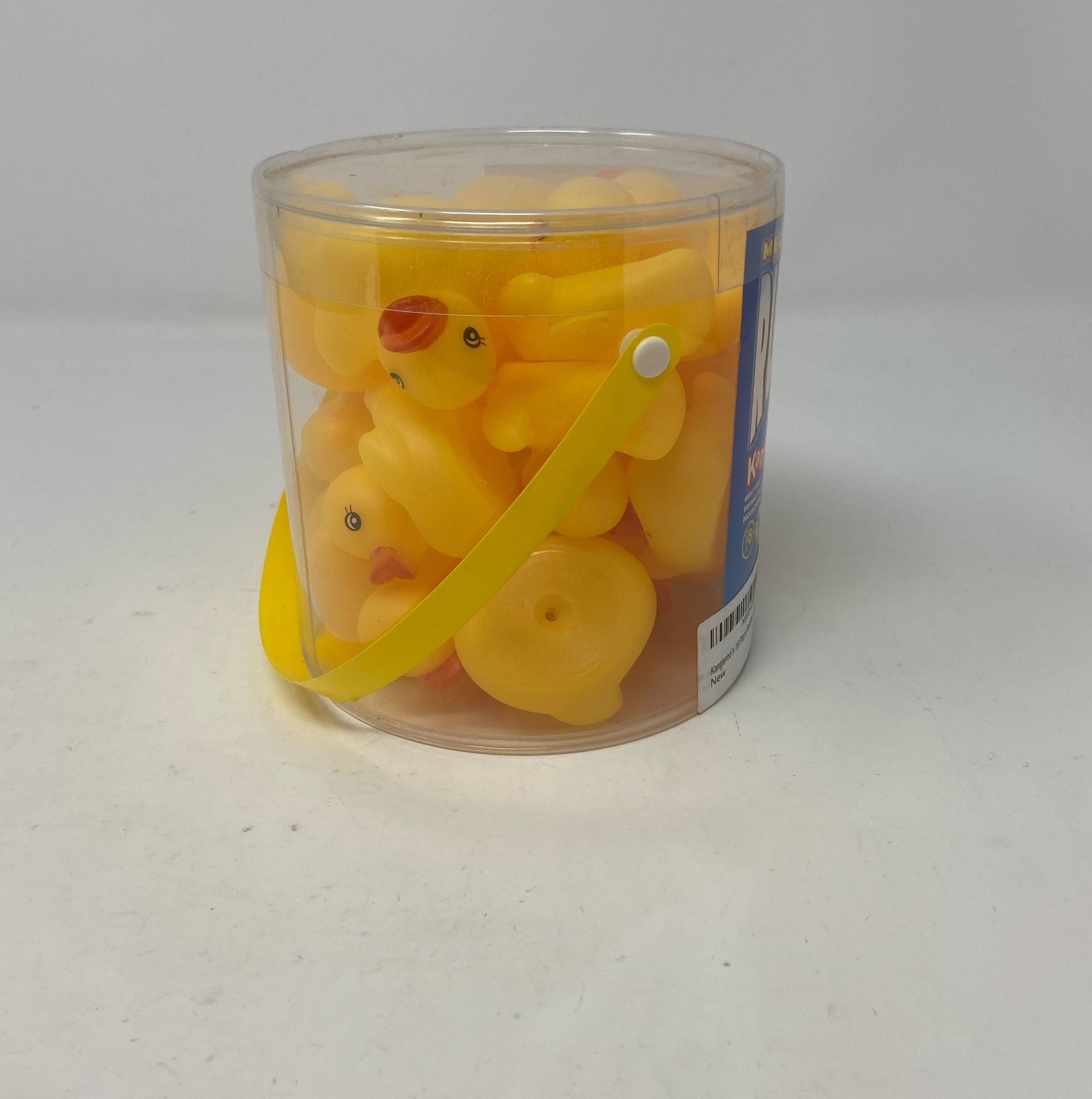 Kangaroo Squeaky Rubber Duckies Kids Baby Bath Toys Bathtub Floating 18 PCS