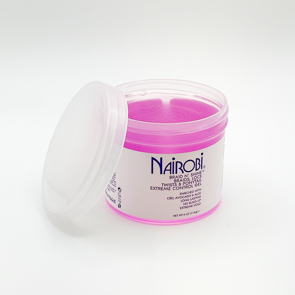 Nairobi Braid N' Shine Extreme Control Gel 4oz
