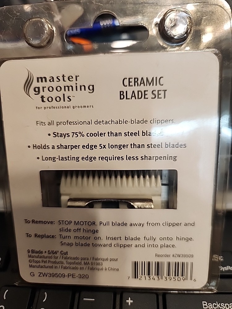 Master Grooming Tools Steel Blade #9 5/64 " Cut