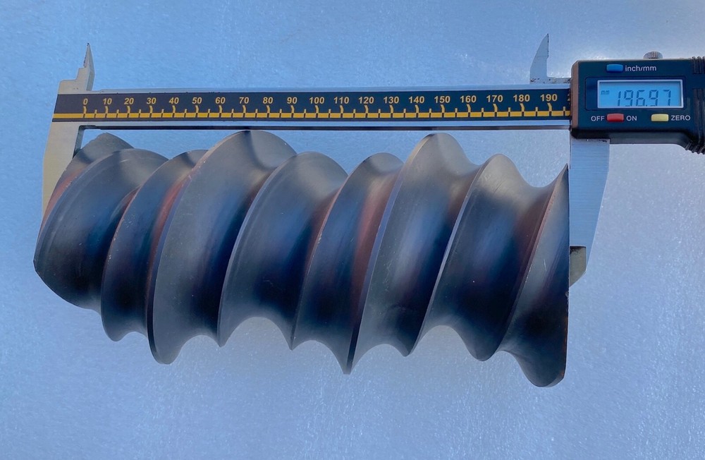 Baker Perkins BP100 Camelback Screw Element Vanadium 10V (1-PAIR 2-PC)