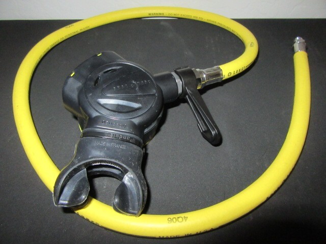 Aqualung ABS Octopus with yellow hose-NOS