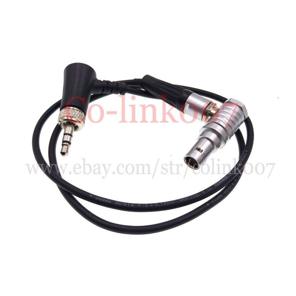 0B 4 pin to 3.5 with Lock RED Epic Timecode Cable for Deity Time Code