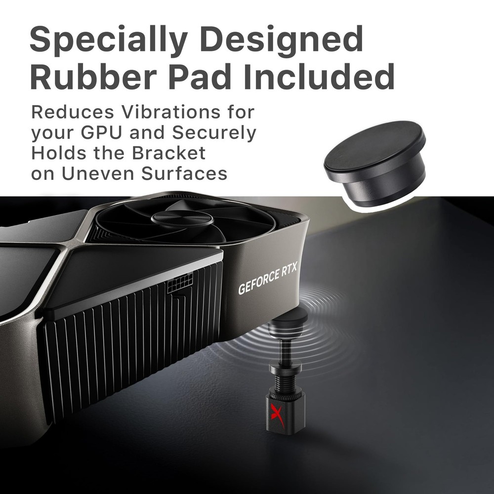 GPU Support Bracket - Small GPU Sag Bracket 1" - 2" - Premium GPU Stand with