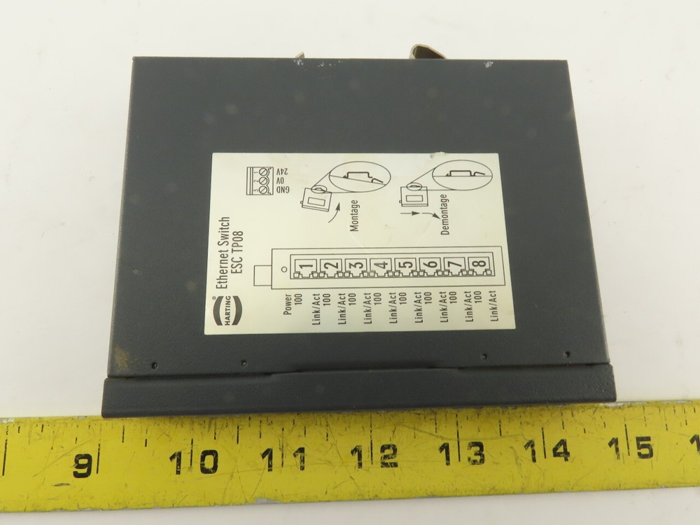 Harting ESC TP08 8 Port Ethernet Switch