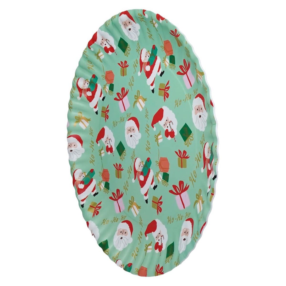 Retro Santa Melamine Platter