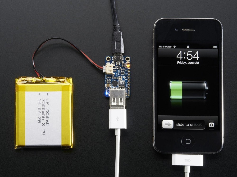 Adafruit Powerboost 500 LiPo Charger