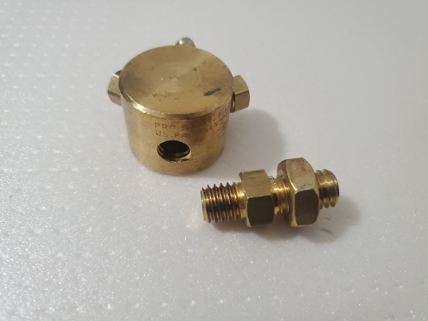 Pro Start T-400 Non-Corrosive Brass Battery Post Connector with Grease Fitting