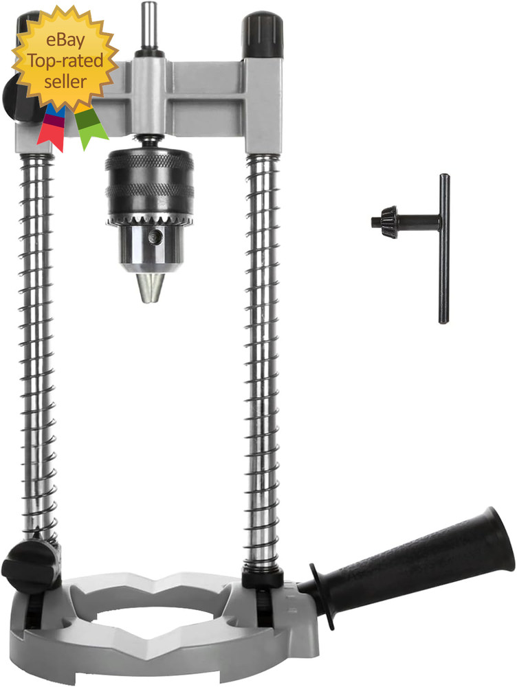 Portable Drill Press for Hand Drill Adjustable Multi-Angle Drill Holder Guide