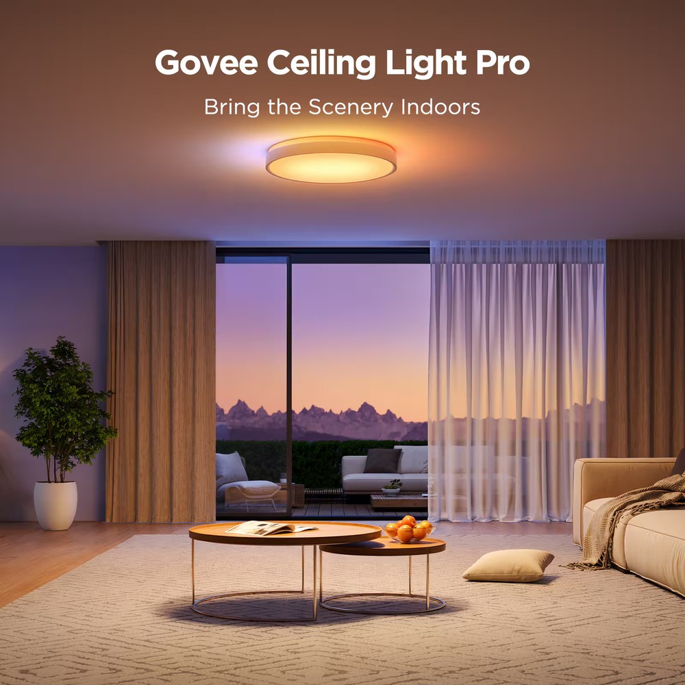 Govee - RGBICWW 15inch Ceiling Light Pro - Multi