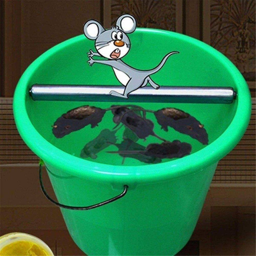 Rolling Log Mouse Traps House Indoor Rat Trap Quick Effective Safe Mouse Traps