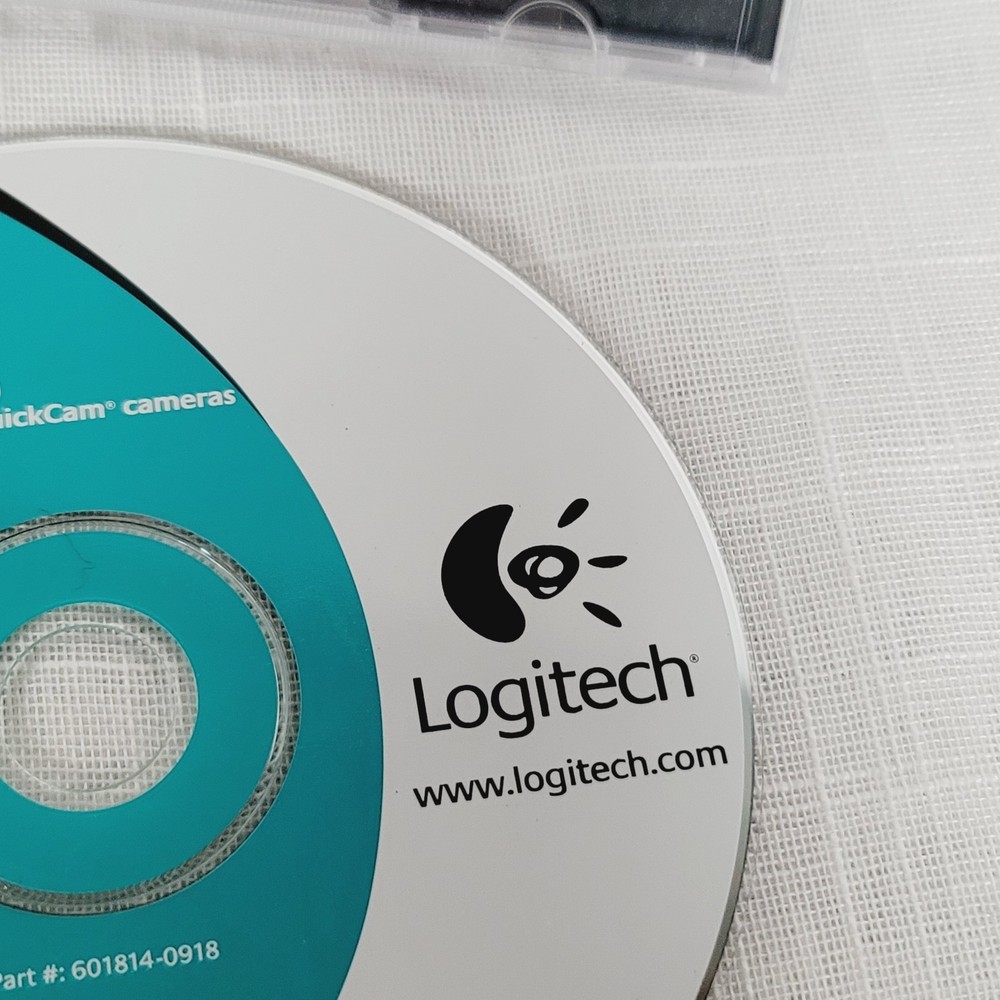 Logitech 6.0 (Win) 5.0 (Mac) Driver Installation Disc For ClickSmart & QuickCam