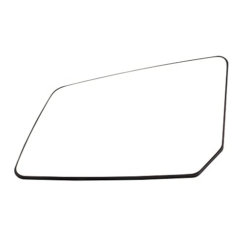 Driver Side Mirror with Plastic Backing Plate Heated Glass Compatible Left