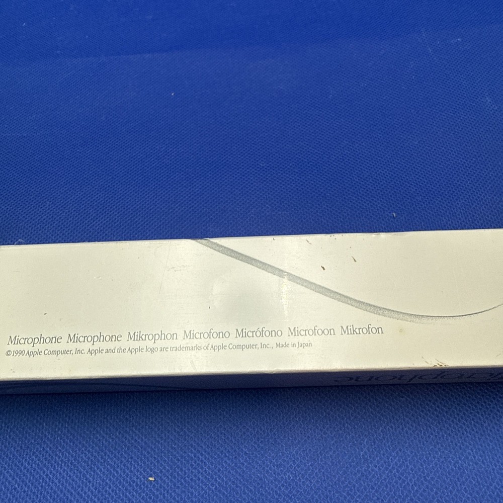 NEW SEALED - 1990 APPLE MICROPHONE
