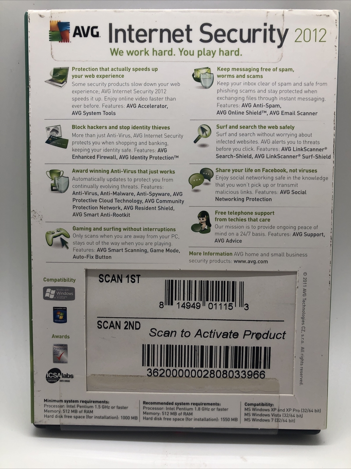 AVG INTERNET SECURITY 2012