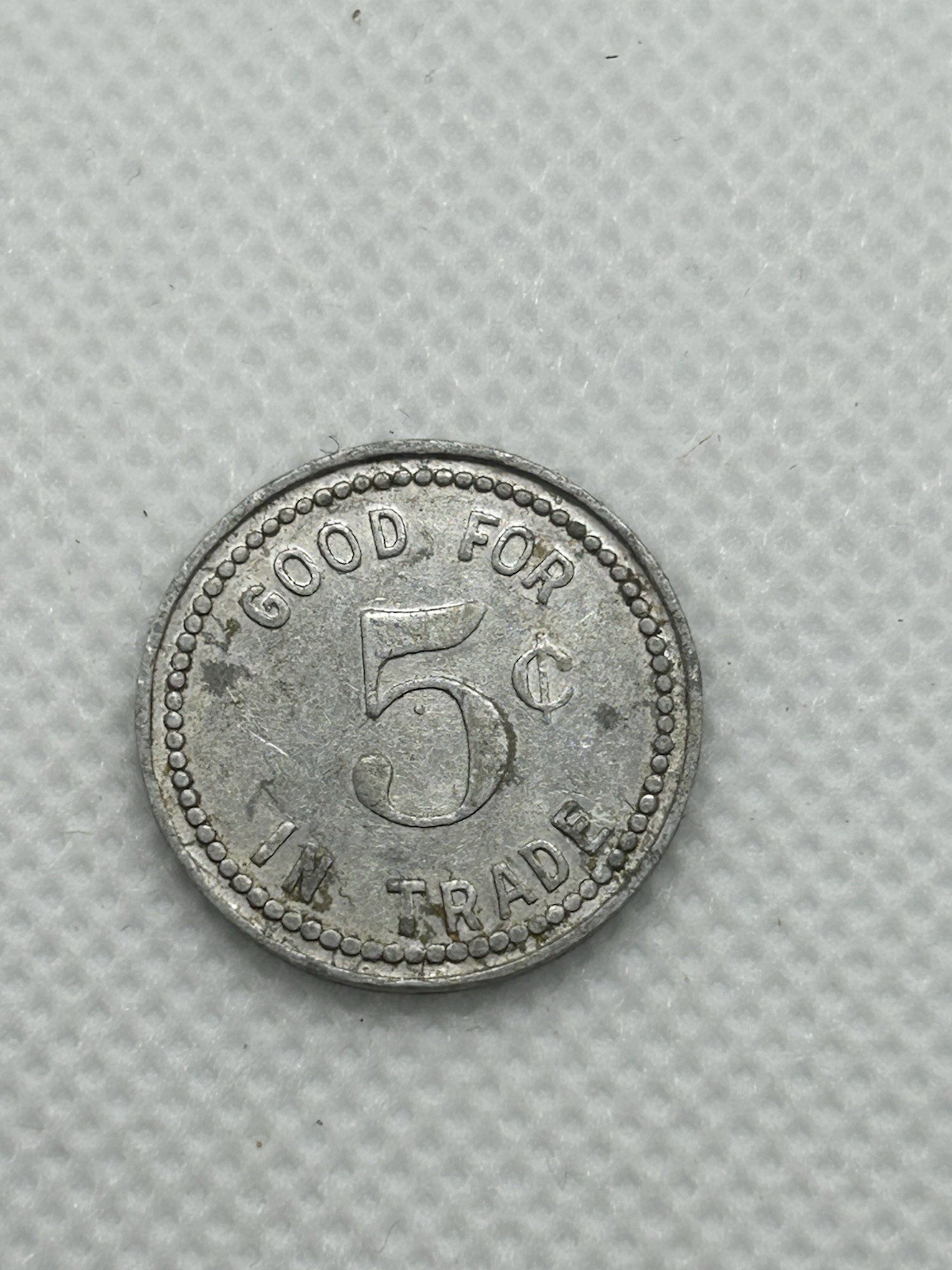 A Levin Truck # 8 Nashville GA Token Georgia Good For 5 In Trade