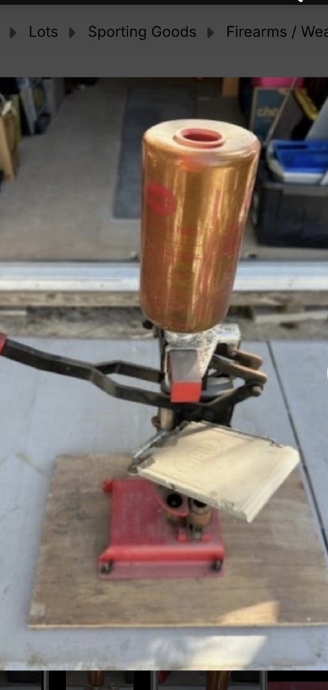 mec shotgun shell reloader model SM82