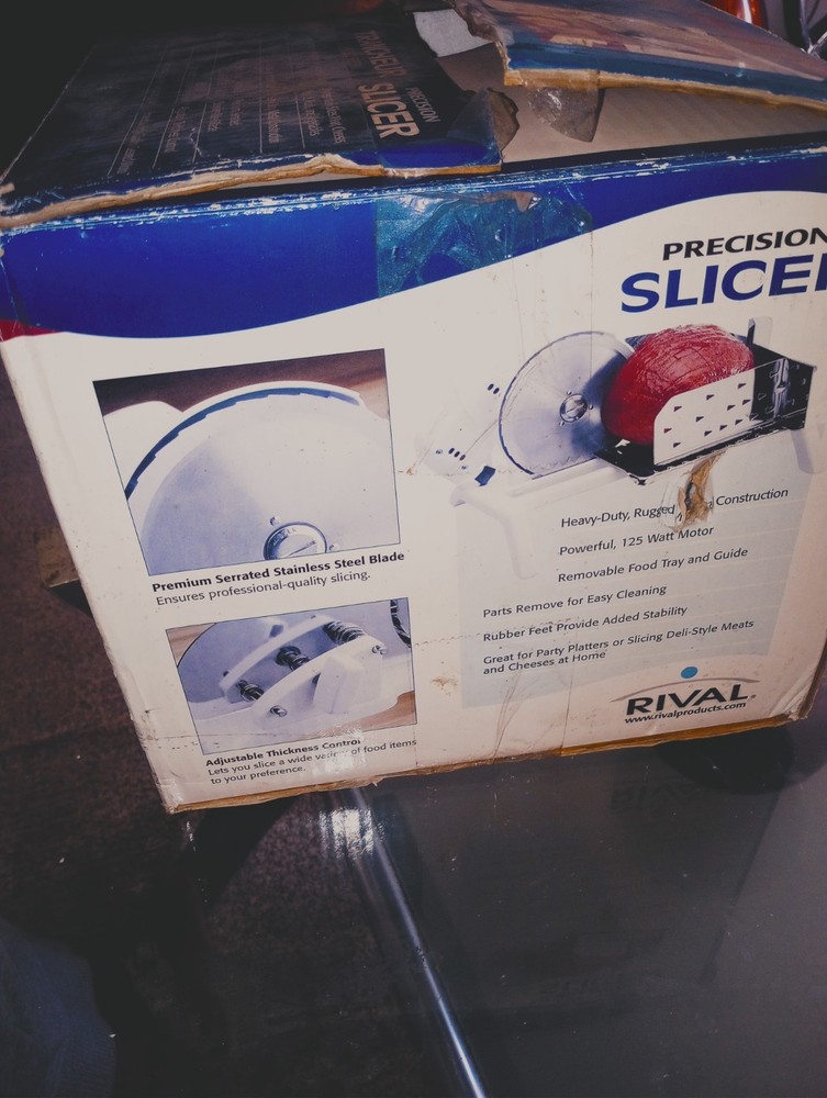 Rival Precision Meat And Cheese Sclicer