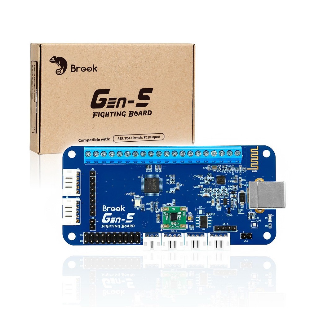 Brook Gaming Gen 5 Fighting Board PS5 PS4 Switch 2 & 1 PC Arcade PCB
