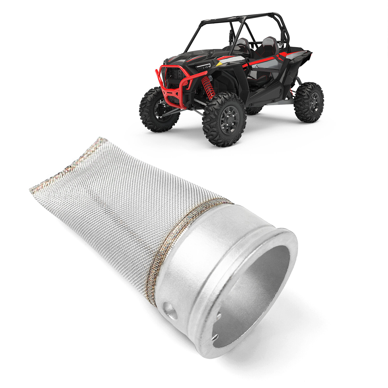 Spark Arrestor 1262390 For Polaris RZR Pro XP XP4 1000 2014-2025