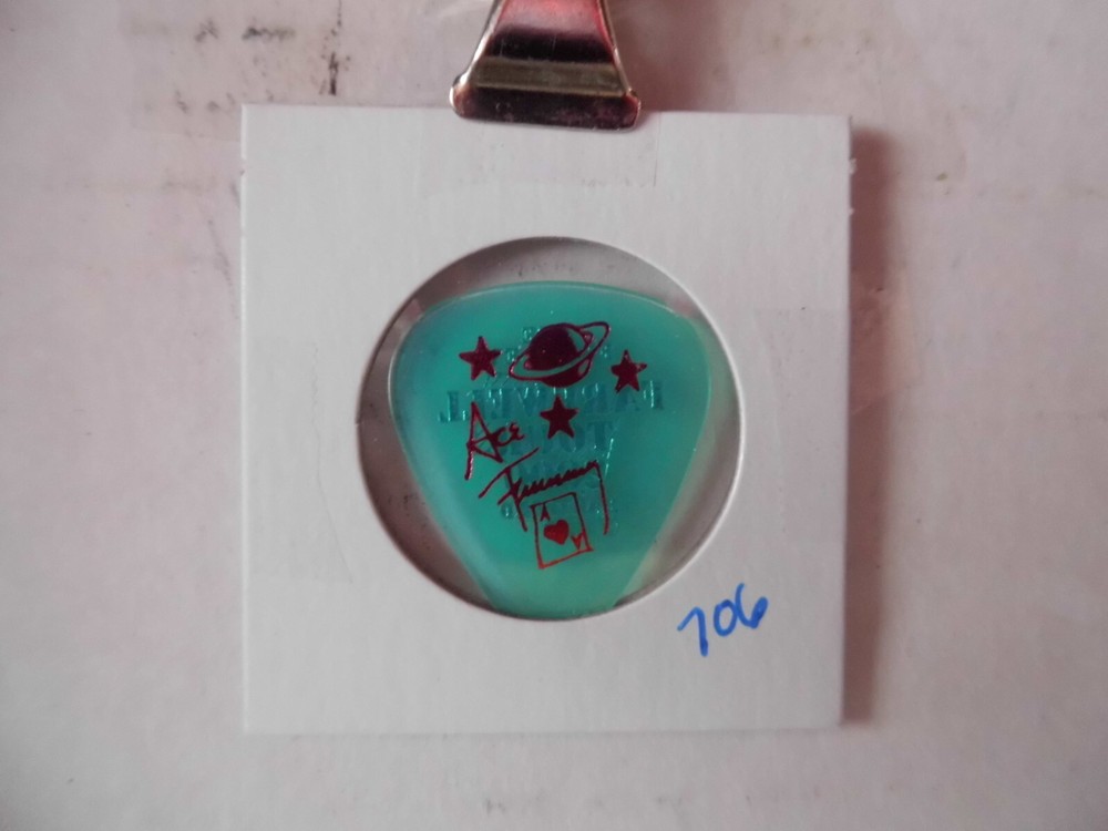 KISS "ACE FRAHLEY"~FAREWELL TOUR GUITAR PICK~7/8/00 (6/12)