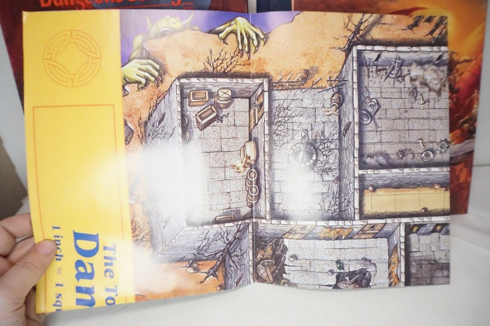 Introduction to Advanced Dungeons & Dragons TSR 1134 No Dice