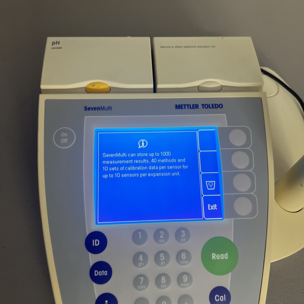 METTLER TOLEDO SEVEN MULTI PH CONDUCTIVITY ANALYZER, Ph Meter