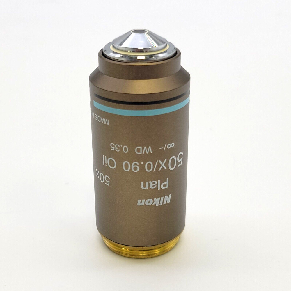 Nikon Microscope Objective Plan 50x Oil for Eclipse Series