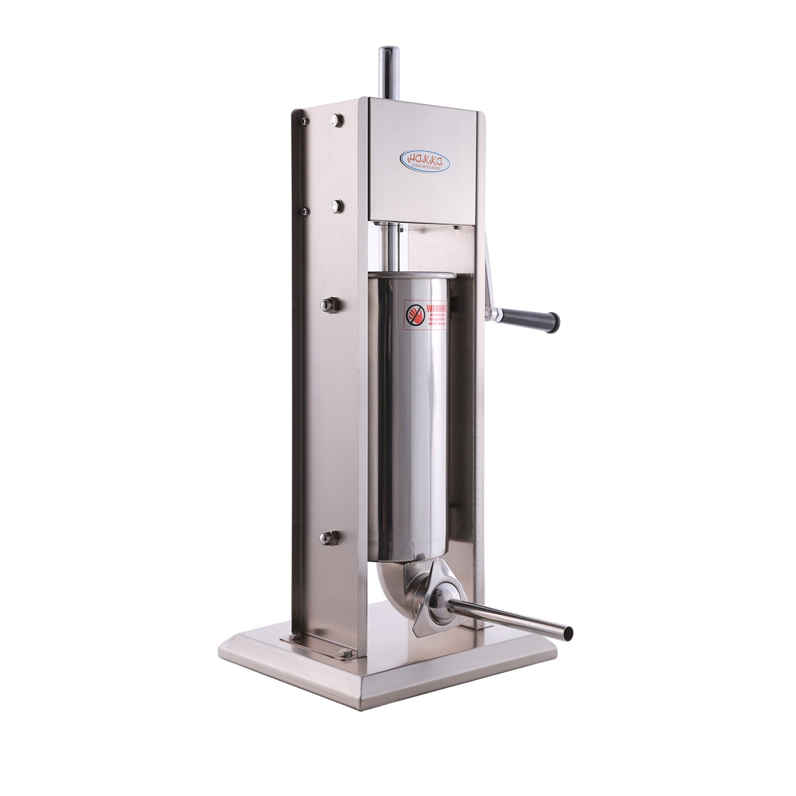 Hakka 11lb 5L Sausage Stuffer 2 Speed Vertical Stainless Steel Meat Filler Maker